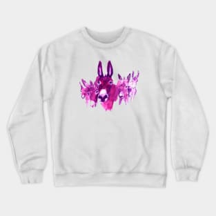 Pink Donkeys Crewneck Sweatshirt